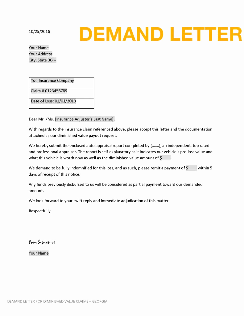 Demand Letter for Money Owed Elegant Owed Money Letter Template Examples
