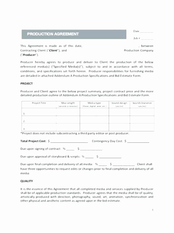 Disc Jockey Contracts Template New Disc Jockey Contract Template Flybymedia