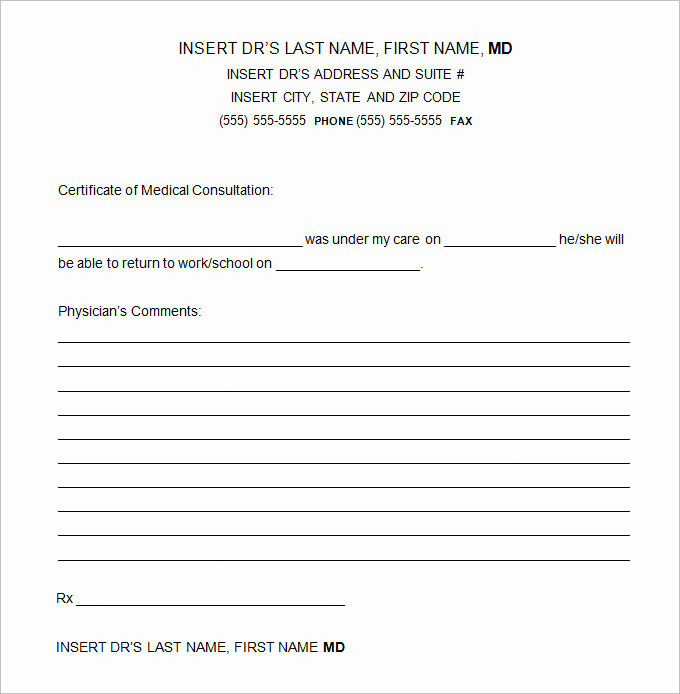Doctor Note for School Elegant 9 Doctor Excuse Templates Pdf Doc