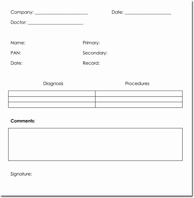 Doctors Note Template for Work Beautiful Doctor S Note Templates 28 Blank formats to Create