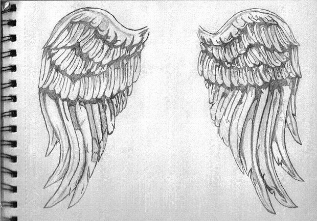 Drawings Of Angels Wings Fresh 18 Angel Drawings Art Ideas