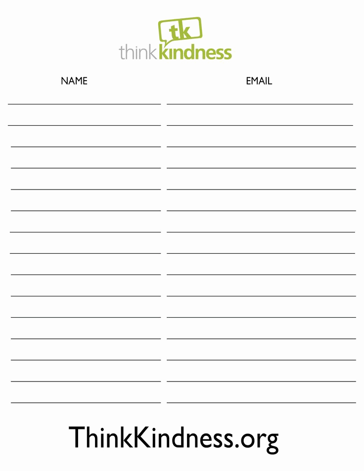 Email Sign Up Sheet Template Lovely 38 Best Sign Up Images On Pinterest