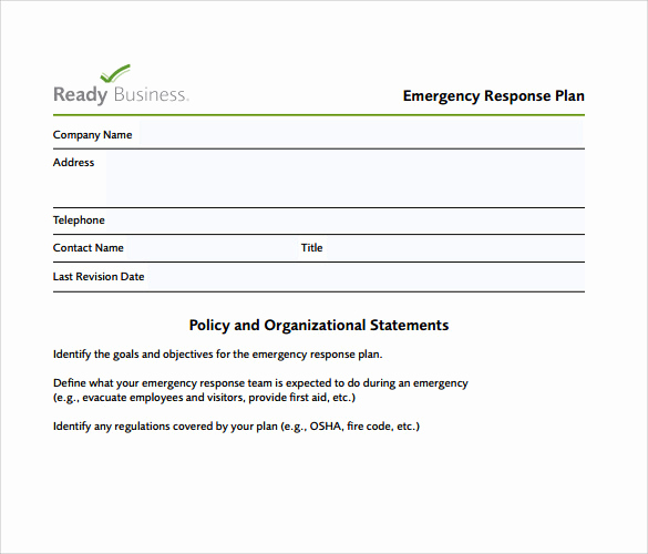 Emergency Action Plans Examples Beautiful Sample Emergency Action Plan 11 Free Documents In Word Pdf