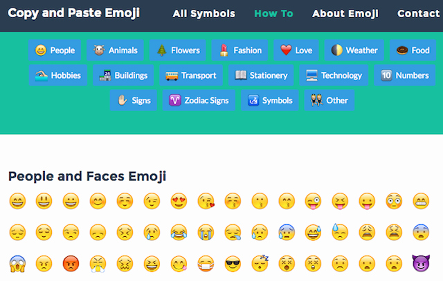 Emoji Text Copy and Paste Beautiful 5 Sites to Copy Paste Emojis Text Faces Emoticons &amp; More