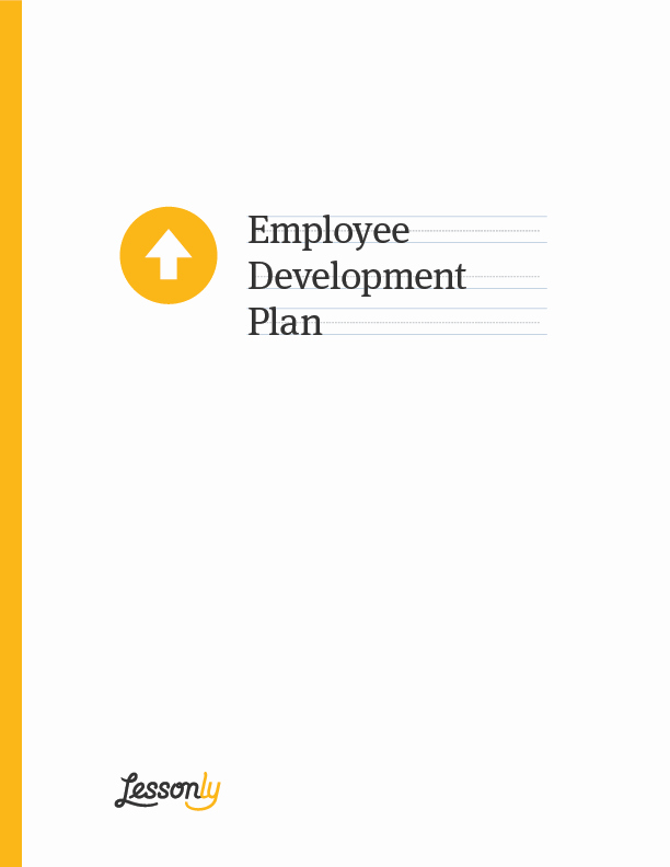 Employee Development Plan Templates New Free Employee Development Plan Template Lessonly