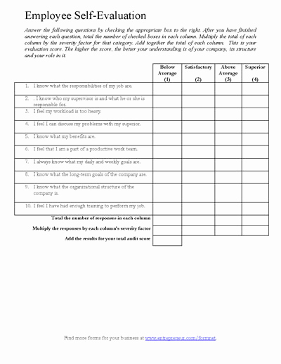 Employee Performance Evaluations forms Elegant Performance Appraisal Template Free