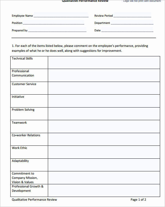 Employee Performance Evaluations forms New 31 Employee Evaluation form Templates Free Word Excel