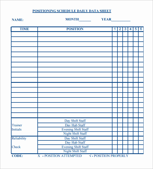 Employee Shift Schedule Template Awesome Employee Shift Schedule Template 15 Free Word Excel