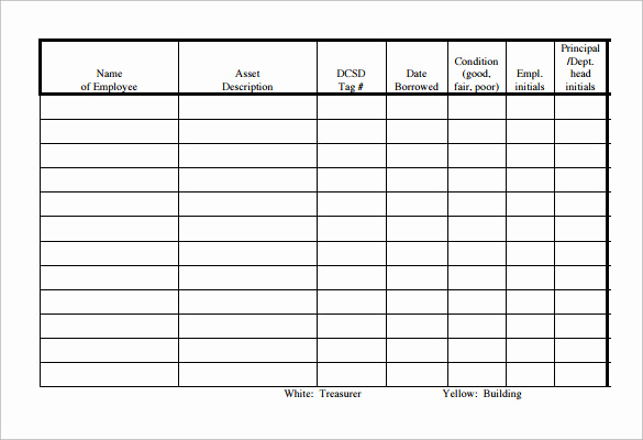Employee Sign In Sheet Template Best Of Sample Equipment Sign Out Sheet 14 Documents In Pdf