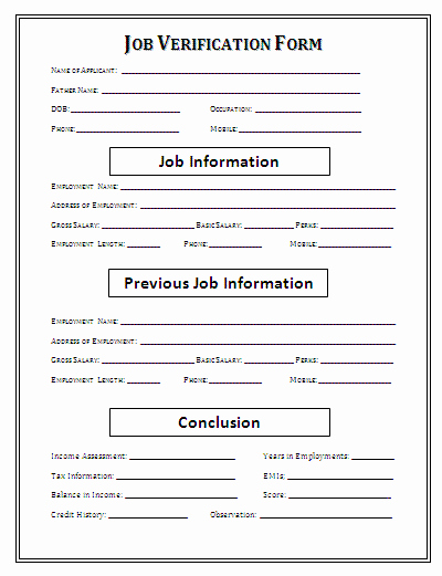 Employment Verification Request form Awesome Pin Love Letter Blank form Printable On Pinterest