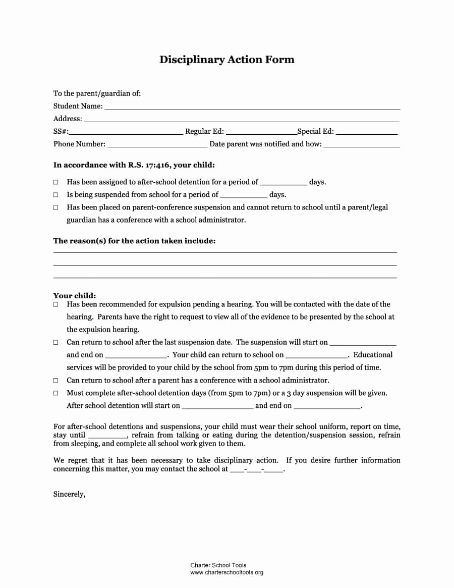 Employment Write Up Template Elegant 46 Effective Employee Write Up forms [ Disciplinary