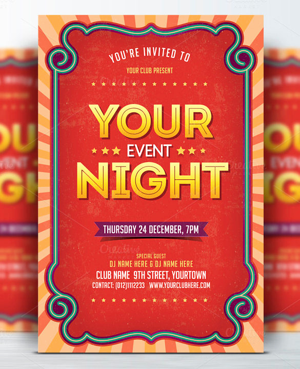 Event Flyer Template Word Inspirational 49 event Flyer Templates Psd Ai Word Eps Vector
