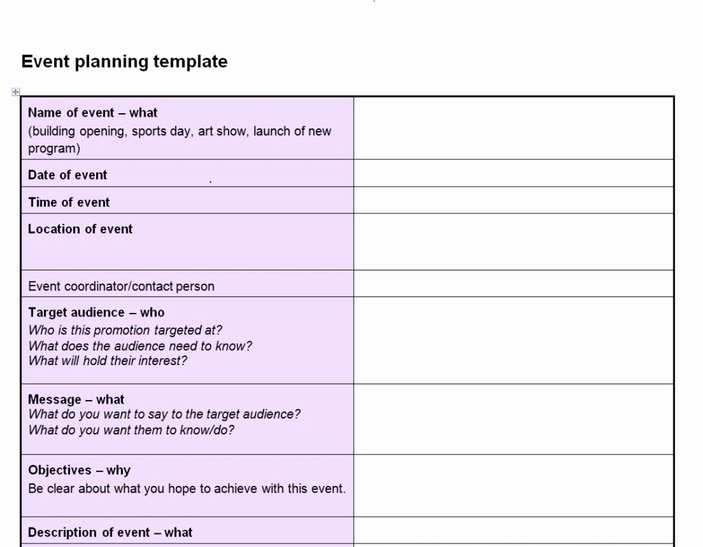 Event Planning Checklist Template Fresh event Planning Checklist Template