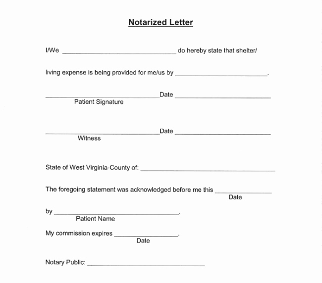 Example Of Notarized Document Elegant 25 Notarized Letter Templates &amp; Samples Writing Guidelines
