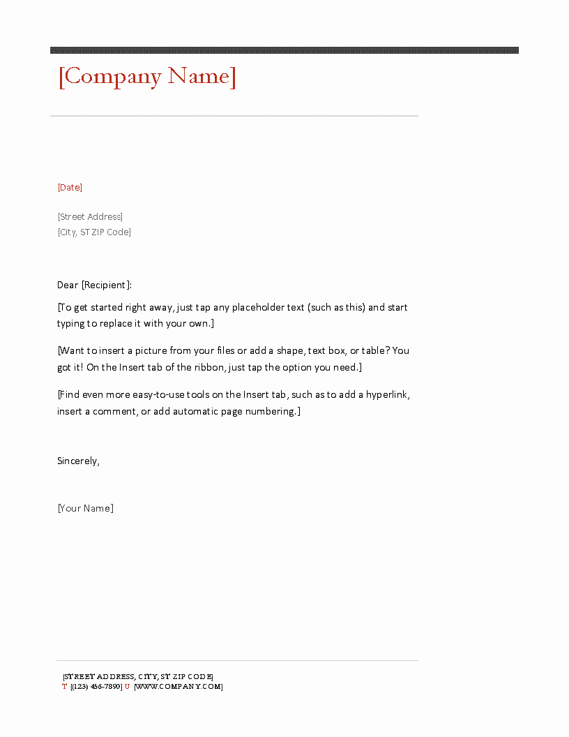 Example Of Simple Business Letter Best Of Letters Fice