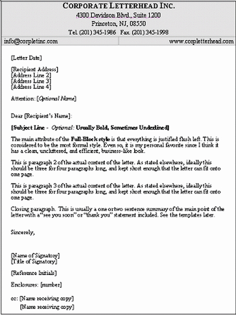 Example Of Simple Business Letter Lovely Importance Knowing the Business Letter format