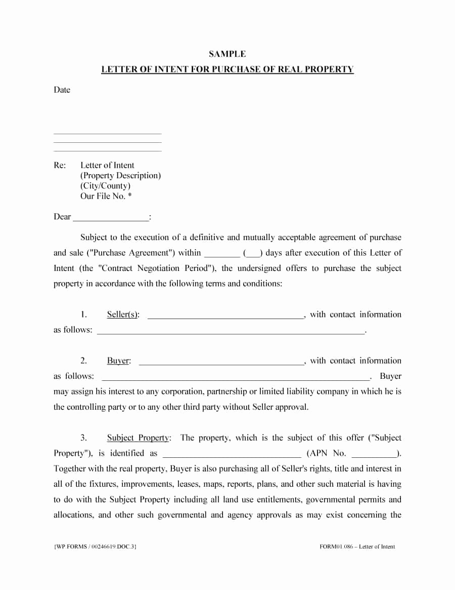 Examples Of Letter Of Intent Unique 40 Letter Of Intent Templates &amp; Samples [for Job School