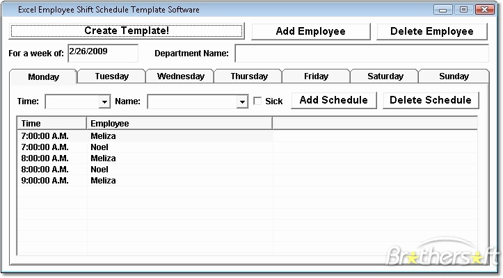 Excel Employee Schedule Template Lovely Download Free Excel Employee Shift Schedule Template