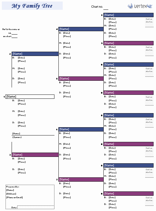 Excel Family Tree Template Best Of Free Family Tree Template