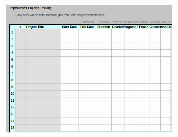 Excel Task Tracker Template Inspirational Project Tracking Template – 11 Free Word Excel Pdf