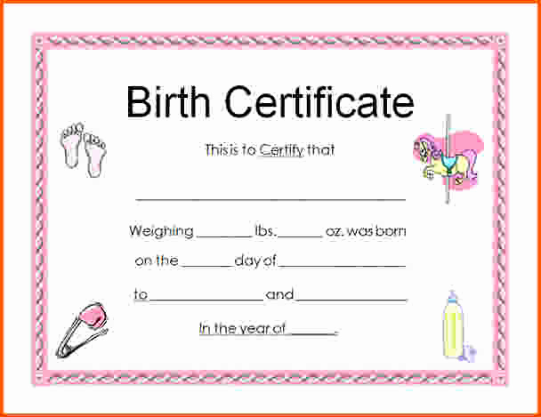 Fake Birth Certificate Maker Beautiful Fake Birth Certificate Maker