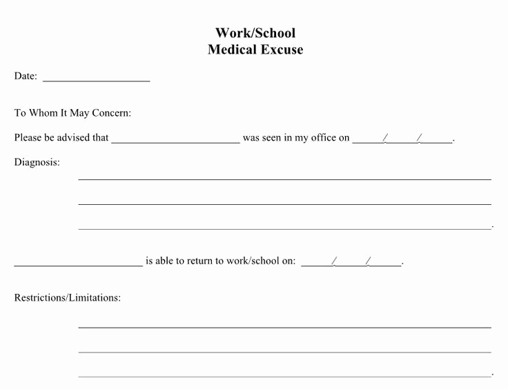 Fake Doctors Note for School Fresh 21 Free Doctor Note Excuse Templates Template Lab