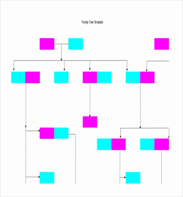 Family Tree Templates Excel Awesome Simple Family Tree Template 25 Free Word Excel Pdf