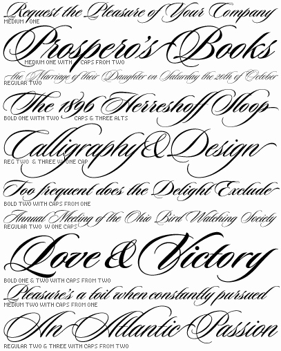 Fancy Cursive Fonts for Tattoos Fresh Elegant Script Fonts From Myfonts