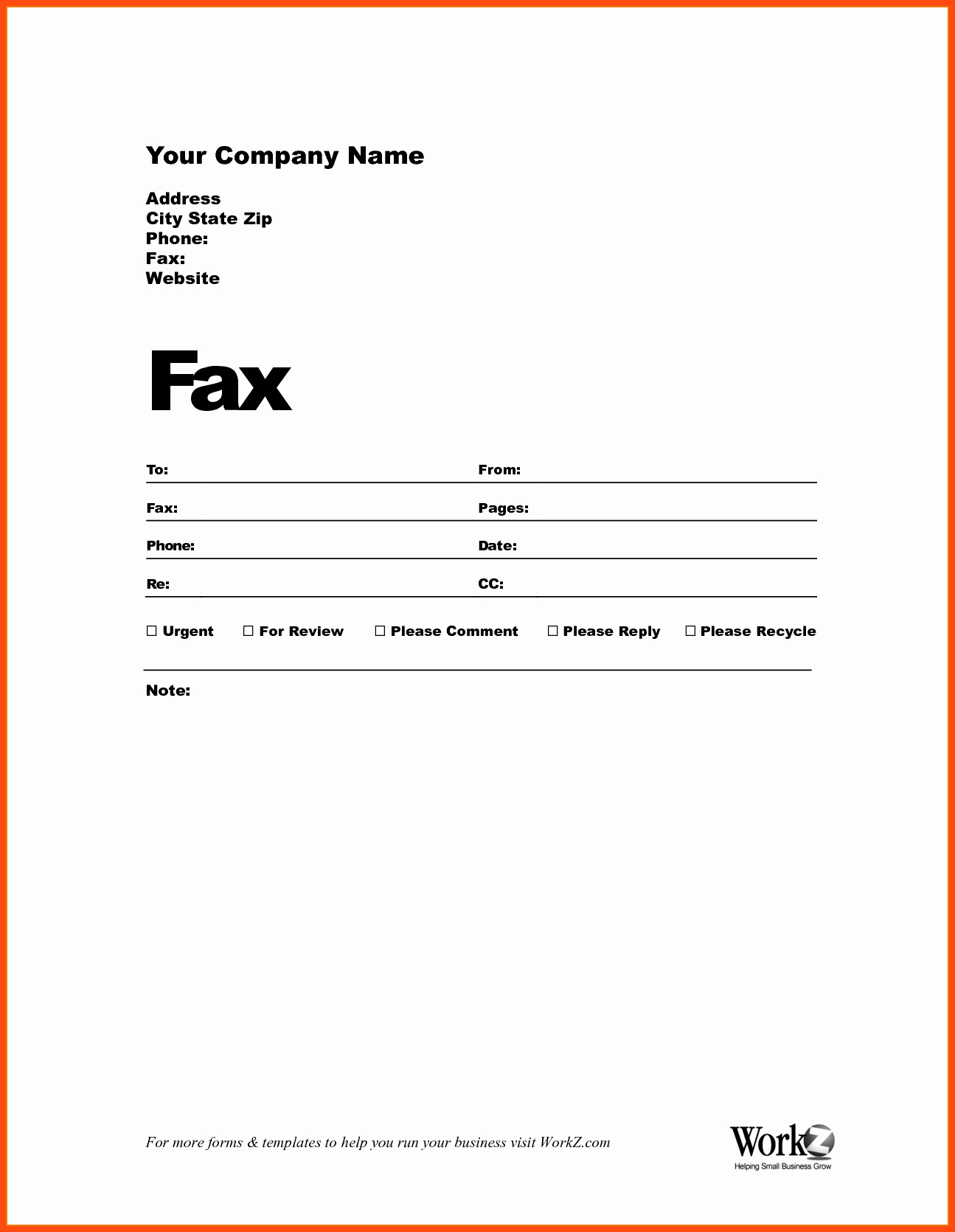 how to fill out a fax cover sheet