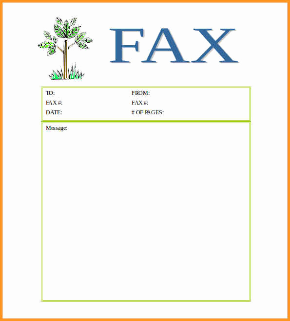 Fax Cover Sheet Microsoft Word Luxury [free] Fax Cover Sheet Template