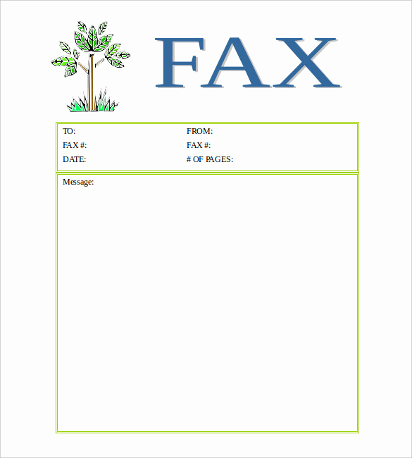 Fax Cover Sheet Template Free Luxury 12 Free Fax Cover Sheet Templates – Free Sample Example