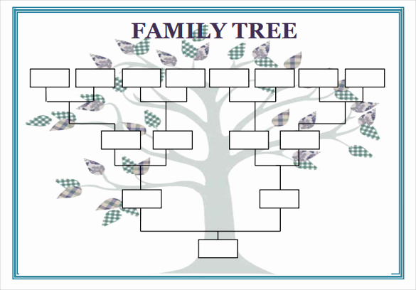 Fill In Family Tree Awesome Blank Family Tree Template 32 Free Word Pdf Documents