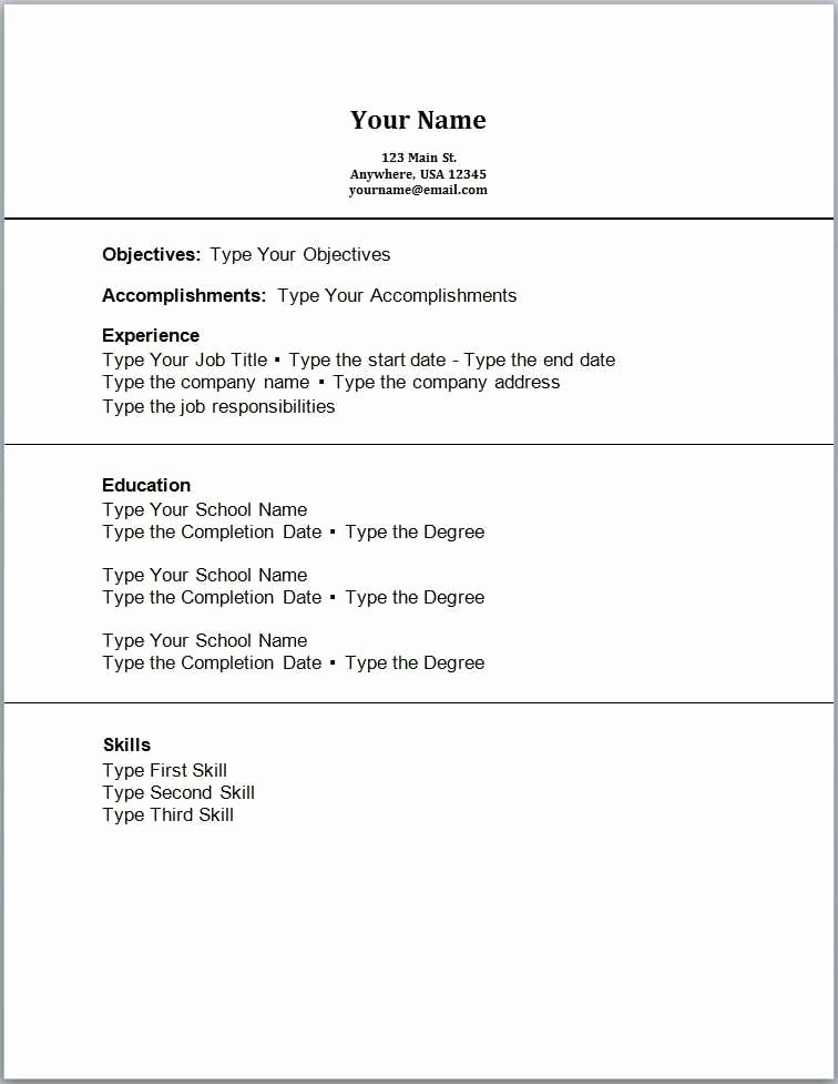 First Time Job Resume New 42 Best First Time Resume with No Experience Ss I