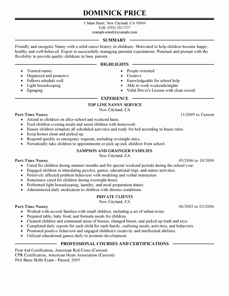 First Time Job Resume Unique How to Write A Resume for the First Time – Perfect Resume
