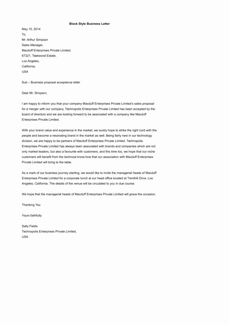 Formal Business Letter Template Elegant Tips for Writing A Letter In Business format