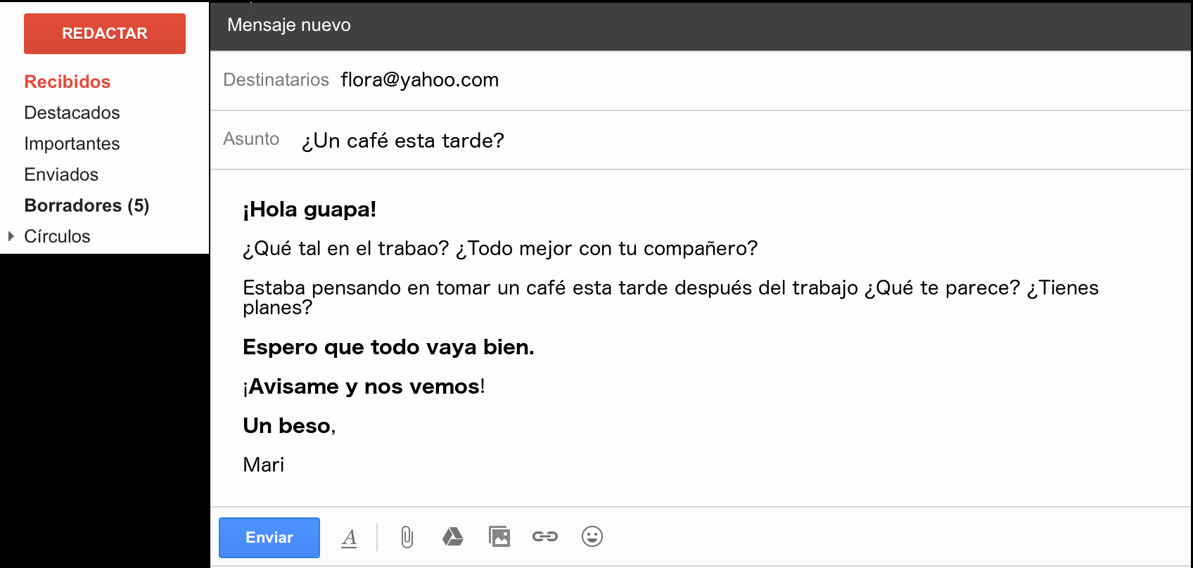 Formal E Mail Example New Write An Email In Spanish Like A Native Essential Vocab