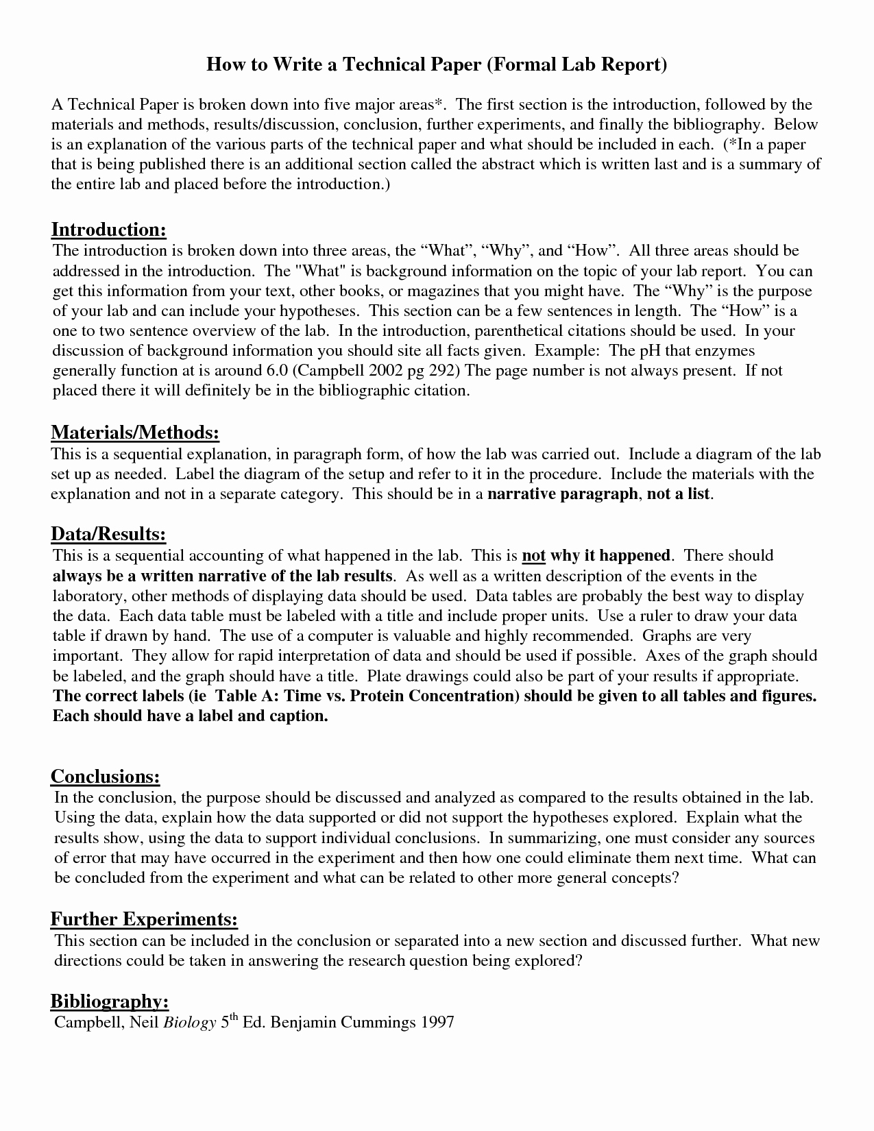 Formal Lab Report Template Awesome Scientific Investigation Report