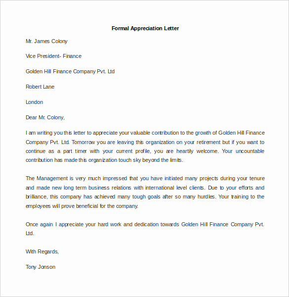 Formal Letter Template Word Beautiful 23 Best formal Letter Templates Free Sample Example