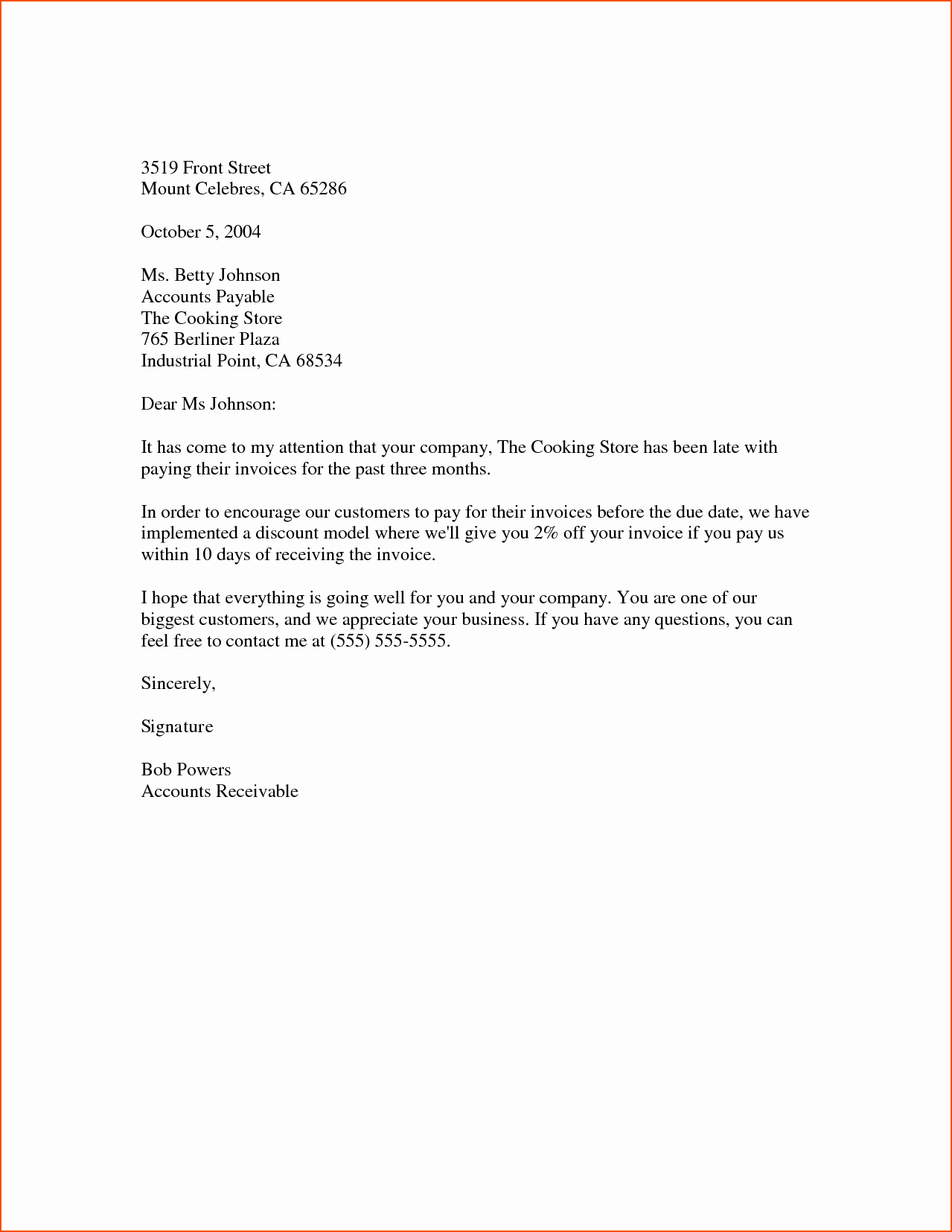 Formal Letter Template Word Unique 5 Word Business Letter Template Bookletemplate