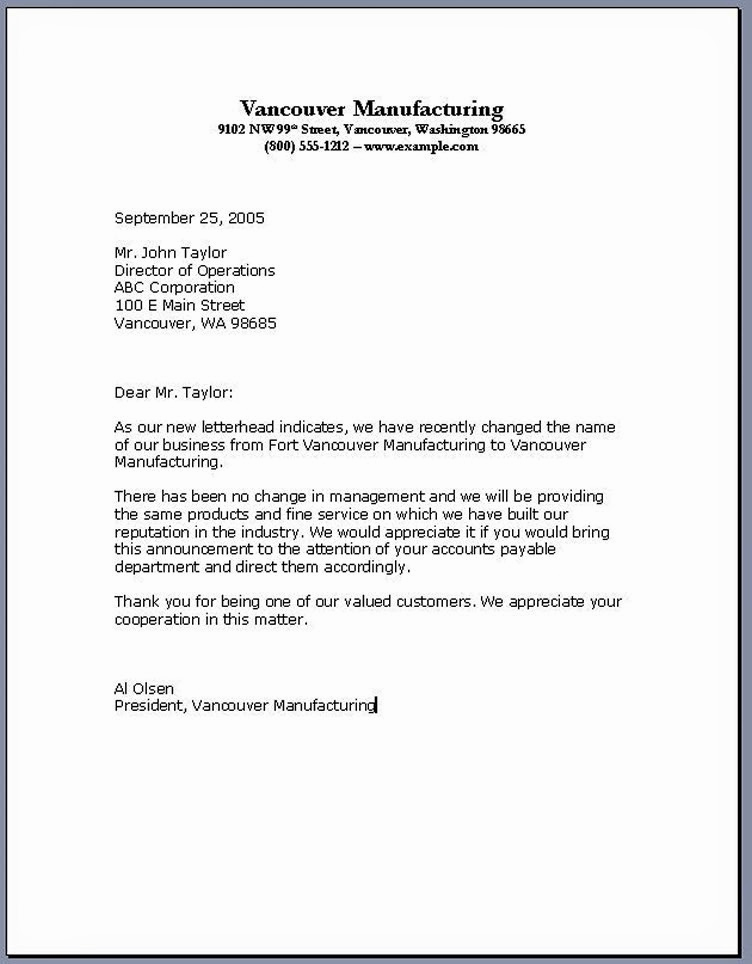 Format for A Business Letter Best Of Yantosk Definition Types and Example Of Business Letter