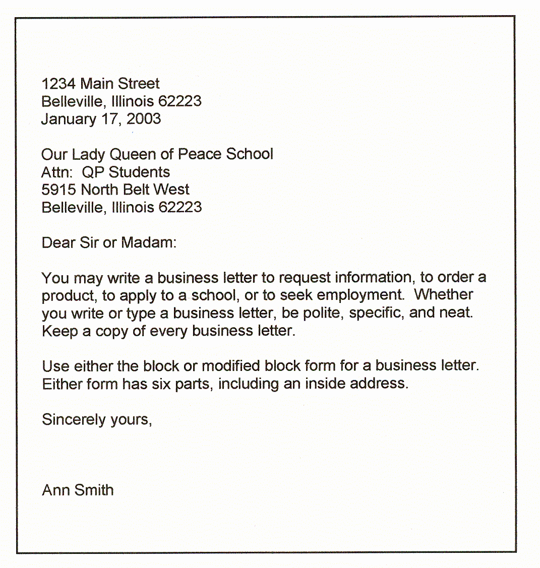 Format for A Business Letter Unique Business Letters format Professional Way Of Passing Out