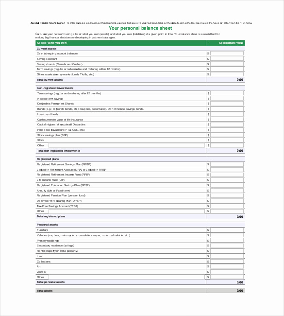 Free Balance Sheet Template New Sheet Template 16 Free Word Excel Pdf Documents
