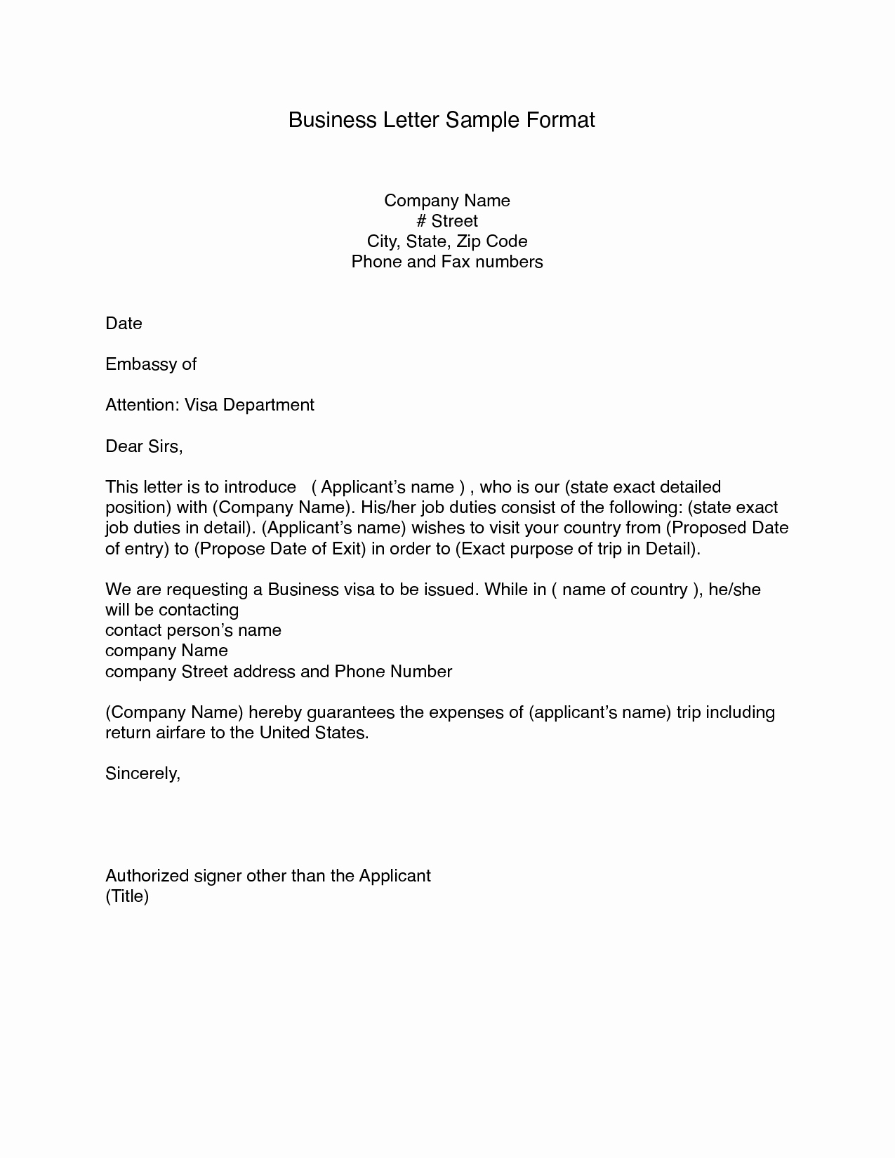 Free Business Letter Template Best Of Free 8 Printable Business Letter format Block Style Pdf