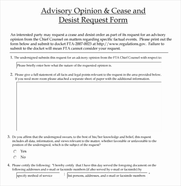 Free Cease and Desist Letter Best Of Cease and Desist Letter Template 16 Free Sample Example