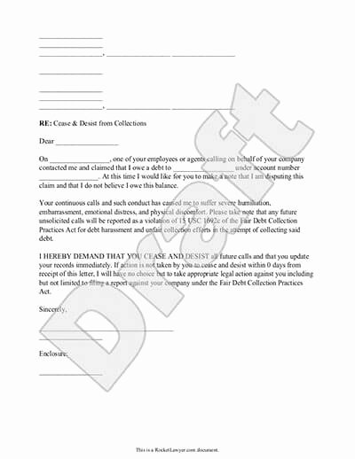 Free Cease and Desist Letter Inspirational Cease and Desist Letter Template
