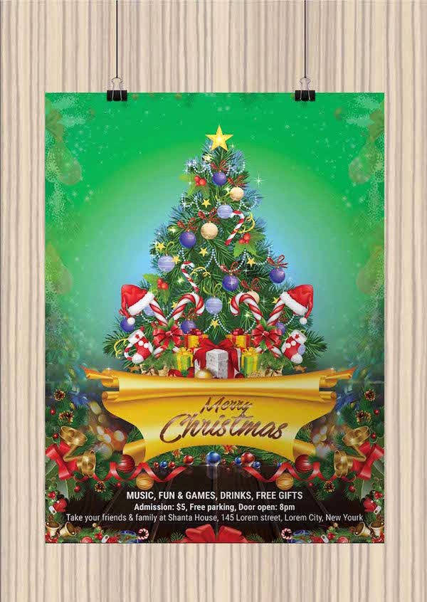 Free Christmas Flyer Templates New 25 Best Free Christmas Flyer Templates Dzineflip