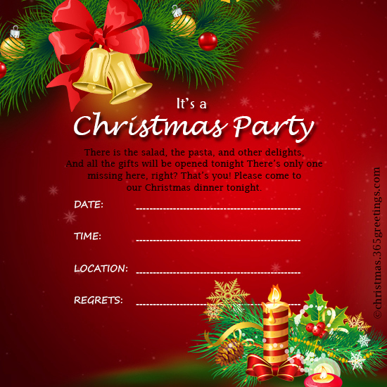 Free Christmas Party Invitation Templates Unique Christmas Invitation Template and Wording Ideas
