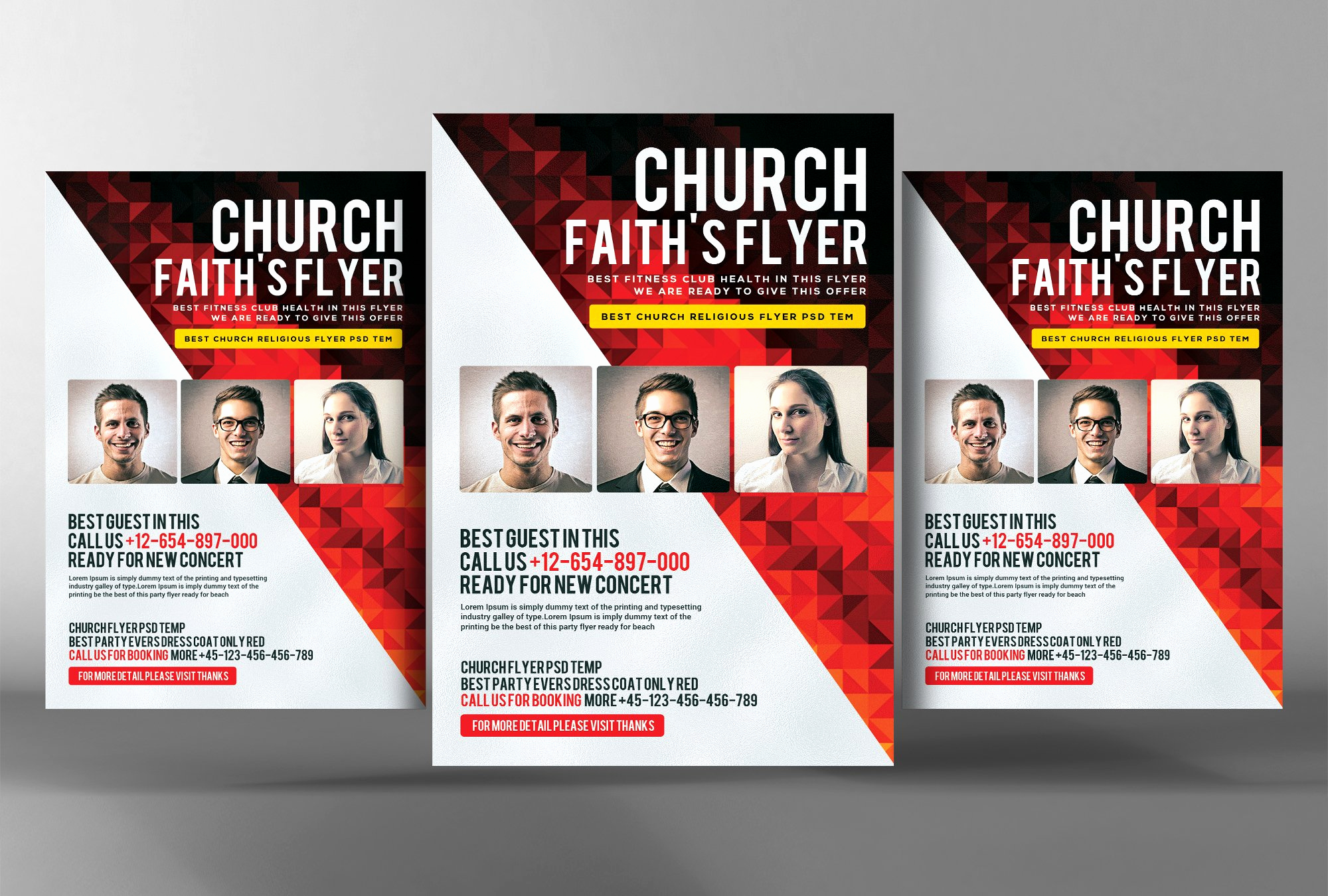 Faith Church Flyer Template