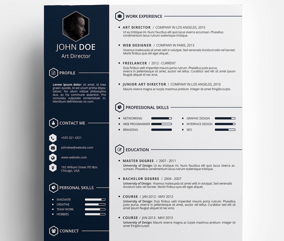Free Creative Resume Templates Word Awesome Let’s Talk Career A Creative Resume – Shandean™
