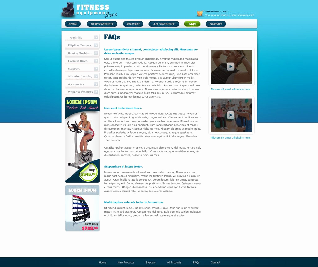 Free Ecommerce Website Templates Inspirational Free E Merce Website Template